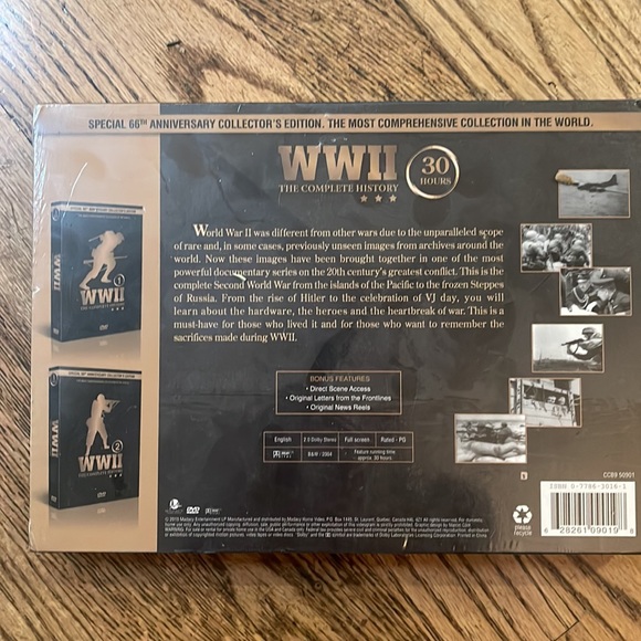 WWII :The Complete History Special 66th Anniversary Collectors Edition - Picture 2 of 4